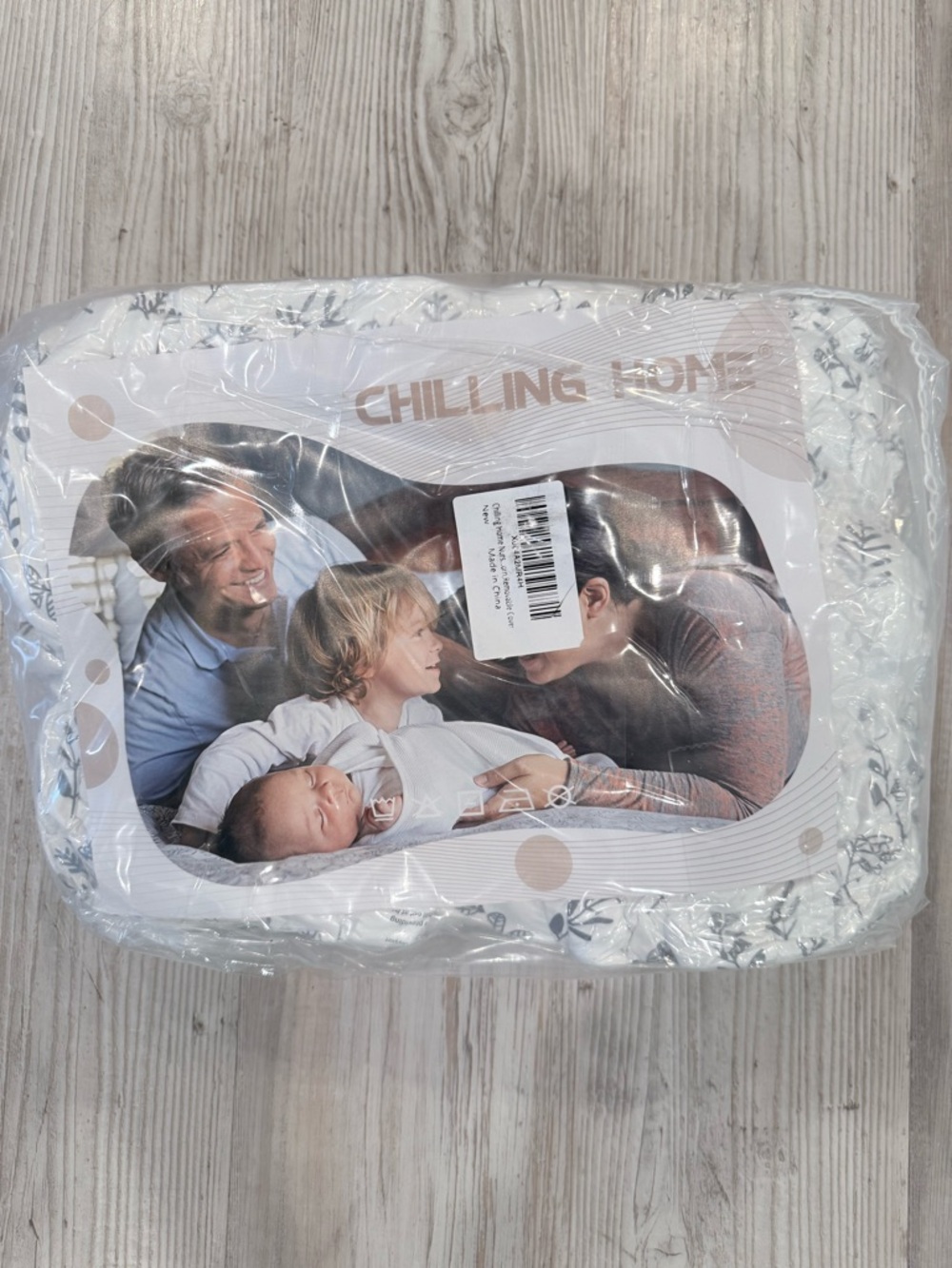 Chilling Home Kids Floral Boppy in White